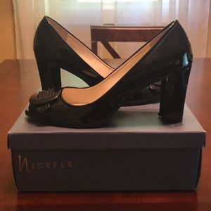 Nickels Peep Toe Pumps